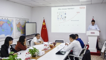 Công ty 3B thăm và làm việc tại hãng TESTEX